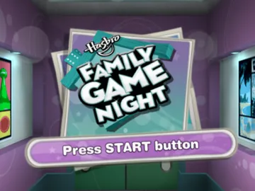 Hasbro Family Game Night screen shot title